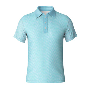 Polo de golf haut de gamme Polyester Spandex Stretch & Quick Dry Team Outfit - Product Image 1