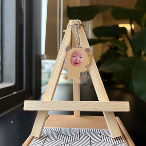 Joli porte-clés ours Mica avec nom personnalisé ou design parfait Anime porte-clés jouet cadeau - Product Image 2