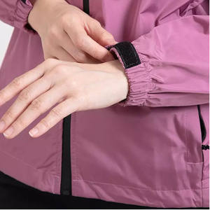 Ensemble survêtement décontracté pour homme personnalisé avec logo 2026, 2 pièces, coupe-vent léger, sweat à capuche zippé intégral, jogging - Product Image 4