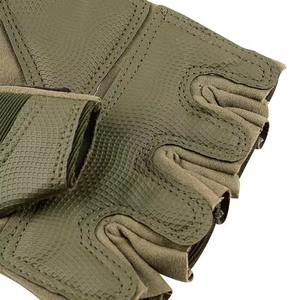 Guantes tácticos de cuero personalizados con forro de algodón y función de pantalla táctil para la seguridad de las manos de los trabajadores de la construcción - Product Image 5