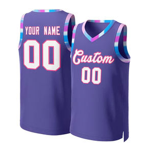 Maillots de basket-ball unisexes de haute qualité, personnalisés pour toutes les équipes, adultes, courts, 100% polyester, techniques d'impression spéciales - Product Image 4