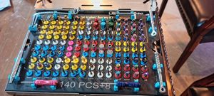 Kit Completo Universal de Cirugía Dental de Implantes de Acero Inoxidable, 140 Piezas, Caja de Instrumentos Quirúrgicos - Product Image 3