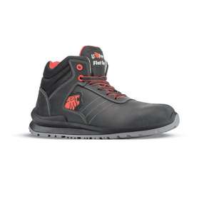 Zapatos de seguridad de protección para pies negros High Walter S3 SRC, de alta calidad, para uso en calzado - Product Image 1