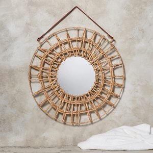 Espejo de Pared de Mimbre, Decoración del Hogar, Espejo de Ratán Tejido, Decoración de Pared, Fabricante Vietnamita KingCraftViet, Gran Oferta, Mejor Precio - Product Image 6