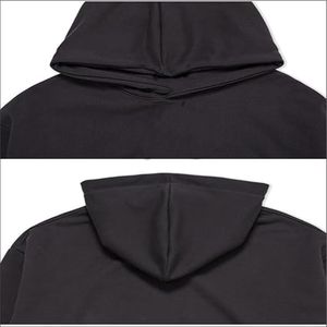 เสื้อฮู้ดดี้ผู้ชายทรงปกติ ผ้าโพลีเอสเตอร์/คอตตอน แบบสวมใส่สบาย สำหรับฤดูใบไม้ร่วง พิมพ์ลาย DTG คุณภาพสูง น้ำหนักมาก สไตล์สตรีทแวร์ ไหล่ตก แบบเรียบง่าย - Product Image 4