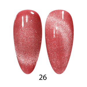 Smalto Gel per Unghie 9D Effetto Occhio di Gatto Cremoso Magnetico 3D UV in Stile Designer Certificato CPNP Campione Gratuito Confezione in Flacone - Product Image 1