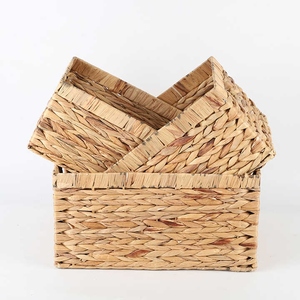Panier de rangement en rotin de haute qualité avec poignée échantillon gratuit du fabricant vietnamien pour l'organisation de jouets - Product Image 1
