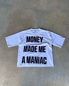 Venta al por mayor personalizable 100% algodón DTG impreso hombres Oversize Boxy camisetas de peso pesado de alta calidad camiseta para hombres - Product Image 2