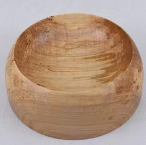 Bol à salade de fruits en bois de manguier de style moderne, assiette profonde pour cafés restaurants, bols faits à la main avec finition de haute qualité - Product Image 3