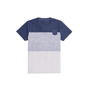 Camiseta de verano OEM de alta calidad, manga corta para hombre, con bolsillo frontal - Product Image 1