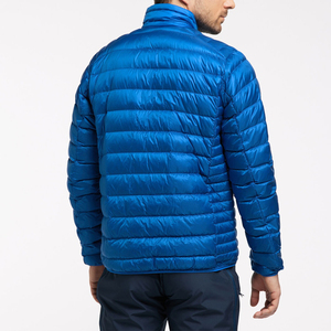 2025 Wholesale Winter <b>Bubble</b> Leather Jacket Custom Silk Shell Breathable Windproof for Men <b>Top</b> Quality - Product Image 3