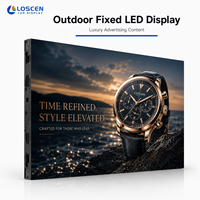 Écran LED couleur P4 IP65 avec prise en charge de l'animation et maintenance frontale pour la publicité dans les centres commerciaux et les ascenseurs