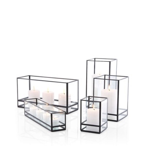 Wholesale Customizable Metal Hurricane Tea Light & Votive <b>Candle</b> <b>Holders</b> <b>Black</b> Wedding Home Decor Handmade - Product Image 6