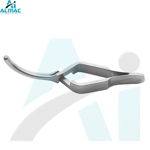 Abrazadera de Bulldog de acción cruzada Debakey reutilizable ALMAC para cirujanos que requieren una oclusión vascular delicada y confiable - Product Image 1