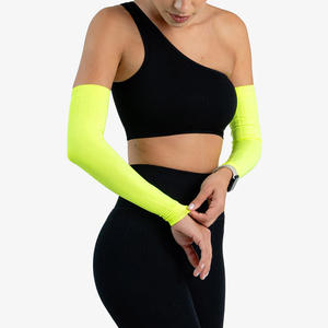 Manchons de bras respirants OEM personnalisables Protection UV Design pour les activités d'été en plein air Impression de logo personnalisée Marque privée - Product Image 5