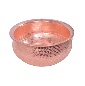 ชามสำหรับสปาที่วางเท้าชามทองแดงบริสุทธิ์พร้อมชามเคลือบทองแดงผลิตภัณฑ์ที่ออกแบบมากที่สุด - Product Image 6