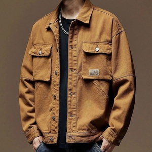 Chaqueta de Trabajo para Hombre, Estilo Cargo, de Polialgodón, Ropa de Trabajo, Uniforme Anti-escaldaduras para Soldador - Product Image 4