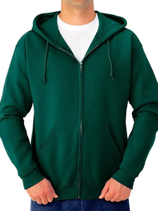 Nouveauté : sweats à capuche zippés pour hommes, en molleton 100% coton de qualité supérieure, unis, streetwear, design personnalisé, sweats à capuche et sweat-shirts zippés - Product Image 3