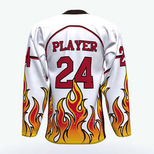 Maillot de hockey sur glace personnalisé de haute qualité pour hommes, femmes et jeunes, tenue de sport avec design par sublimation 2026 - Product Image 2