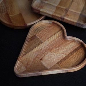 Plateau de service en bois rond d'une seule pièce de qualité supérieure pour restaurants et hôtels plats - Product Image 6