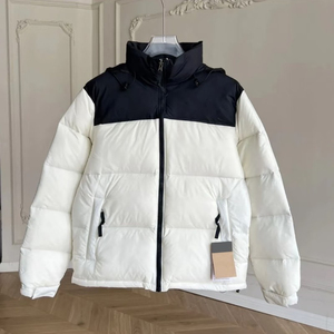 Chaquetas acolchadas de bloque de Color a la moda para hombre, chaqueta de invierno cálida y ligera para hombre, ropa de calle a la moda, Abrigo acolchado - Product Image 4