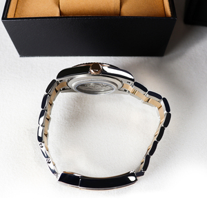 Montres mécaniques pour hommes à vente chaude, bracelet en acier inoxydable de luxe, mouvement Nh35, cristal saphir, aiguilles luminescentes - Product Image 6