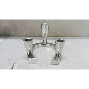 อลูมิเนียมขัดออกแบบเชิงเทียนออกแบบที่ทันสมัยพรีเมี่ยมที่มีคุณภาพยืนเทียนอลูมิเนียมที่ขายดีที่สุดยืนเทียน - Product Image 5