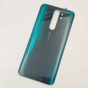 Coperchio della porta posteriore in vetro per Xiaomi <span class=keywords><strong>Redmi</strong></span> Note <span class=keywords><strong>8</strong></span> <span class=keywords><strong>Pro</strong></span> note 9s coperchio rigido della batteria dell'alloggiamento posteriore custodia custodia + adesivo colla - Product Image 5