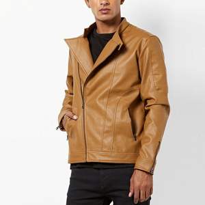 Chaqueta de Cuero Genuino Impermeable Hecha a Mano, Estilo Urbano, para Hombre, con Capucha, Transpirable, Casual, Personalizada, OEM, Moda 2025, Gran Venta - Product Image 1