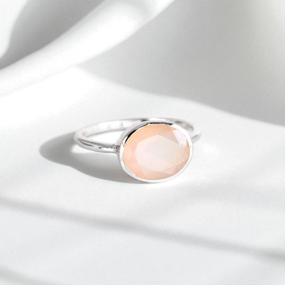 เงินคาลซิโดนีสีชมพู