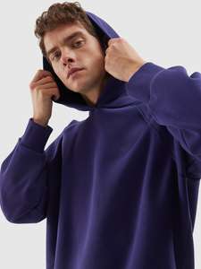 เสื้อฮู้ดโอเวอร์ไซส์สำหรับผู้ชายเสื้อฮู้ดแบบลำลองสำหรับฤดูหนาวโลโก้ออกแบบได้ตามต้องการ - Product Image 5