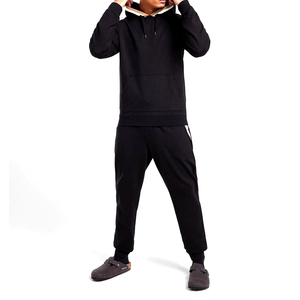 Service OEM, survêtement slim pour homme, logo personnalisable, séchage rapide, matière 100% coton, ensembles de jogging, vêtements de sport pour homme de bonne qualité - Product Image 1