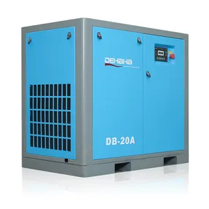 Dehaha Riem Aangedreven Energiebesparende Schroef Compressor Machine Voor Zandstralen