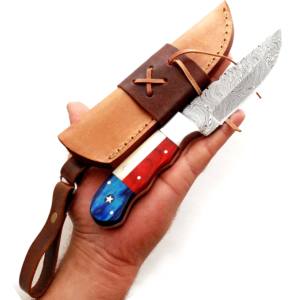 Cuchillo de caza hoja fija Funda de cuero - Product Image 5