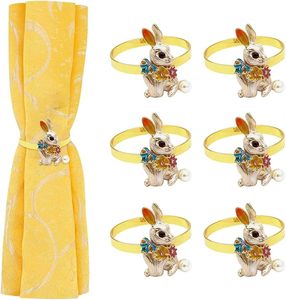Luxury Metal <b>Easter</b> <b>Napkin</b> Ring Touch to Dinner Parties High Quality Perfect Table Decoration Impress Your Guests - Product Image 4