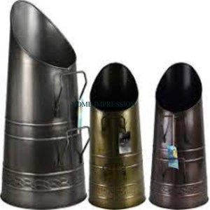 OEM ODM Seau à charbon en métal écologique utilisé décoratif galvanisé Fire utilise jardin ou usines Seau personnalisé avec logo - Product Image 2