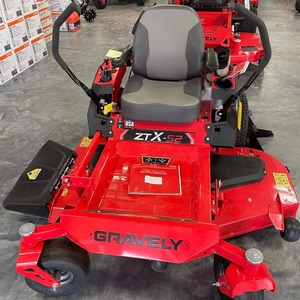Tractor Cortacésped Gravely ZTX-52 con Tracción en las 4 Ruedas, Transmisión por Engranajes, Rojo, Motor Briggs & Stratton de 25 HP, Fabricado en EE. UU. - Product Image 1