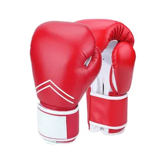 Schützen Sie Ihr Handgelenk Ring Ring Box Trainings handschuhe Kickboxen Muay Thai Sparring Stanz handschuhe Pu Leder handschuhe