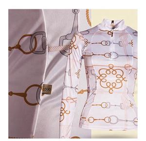 Hauts d'équitation à manches longues de qualité supérieure, couche de Base de compétition équestre pour femmes - Product Image 5