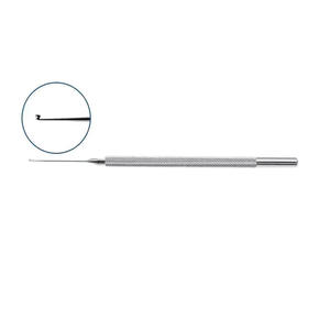 GRAETHER, eje recto Manual, 5 botones de cuello, equipo oftálmico de acero inoxidable, superficie posterior rugosa, seguridad MOL - Product Image 2