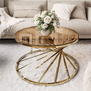 Élégante table basse marron découpée, parfaite pour la décoration intérieure Table basse au meilleur prix auprès du fournisseur indien - Product Image 5