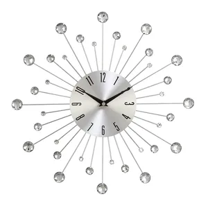 <b>Modern</b> Design Mirror Frameless Wall <b>Clock</b> Elegant Style for Home and Hotel Decoration Use - Product Image 4