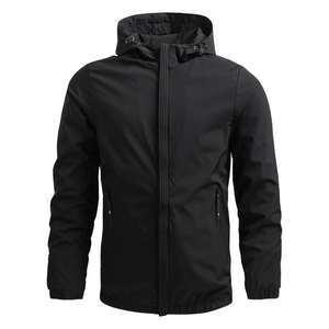Veste d'extérieur en Cordura Softshell imperméable, grande taille, légère, respirante, coupe-vent, patchwork, pour l'hiver et l'automne - Product Image 2