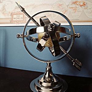 Modelo Decorativo Astronómico de Armillaria de Aluminio, 25.4Lx21.6Wx31.8H cm - Product Image 6