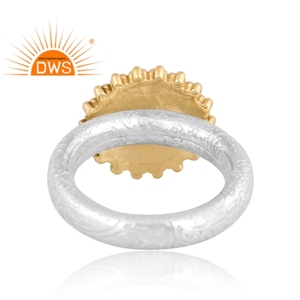 Best Selling Fine Sterling <b>Silver</b> Natural Rainbow Moon Stone Gemstone <b>Statement</b> <b>Ring</b> Custom Jewelry For Women Gift For Her - Product Image 4