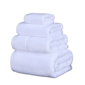 ชุดผ้าขนหนูโรงพยาบาลเนื้อนุ่ม ซึมซับดี ผลิตจากผ้าฝ้าย รับทำโลโก้ เป็นมิตรต่อสิ่งแวดล้อม ป้องกันการแพ้ ผลิตจากผ้าฝ้ายทออย่างเป็นมิตรต่อสิ่งแวดล้อม - Product Image 1