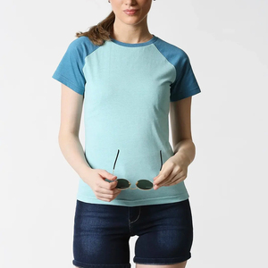 T-shirt respirant personnalisé pour les femmes meilleur design séchage rapide anti-rides confortable nouveau t-shirt tendance avec couleur personnalisée - Product Image 4