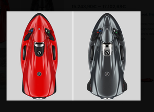 Scooter Subacuático de Alta Potencia para Natación y Buceo - F7 F6 F5, Construcción de Aluminio y Acero, Garantía de 3 Años - Product Image 3