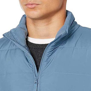 Ropa de invierno Casual otoño acolchado abajo acolchado chaleco acolchado chaquetas ropa de hombre impermeable High Street chaquetas de hombre poliéster - Product Image 3