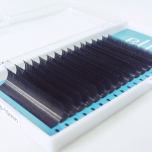 Bandejas de extensiones de pestañas de volumen Individual clásico de alta calidad 0,15mm suministros naturales Etiqueta Privada en caja Corea PBT Vietnam - Product Image 3